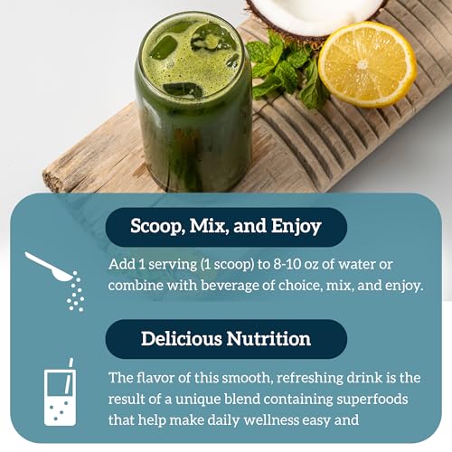 Organifi Green Juice - Organic Superfood Powder - 90-Day Supply - Organic Vegan Greens - Maple Wellness Supplements