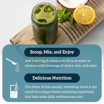 Organifi Green Juice - Organic Superfood Powder - 90-Day Supply - Organic Vegan Greens - Maple Wellness Supplements
