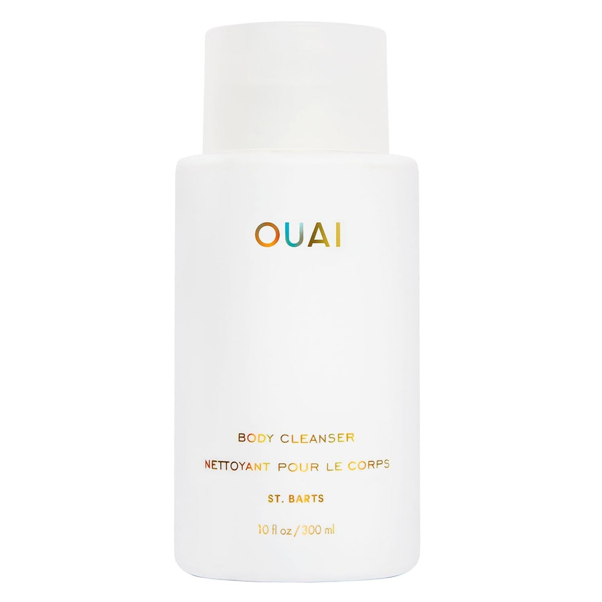 OUAI Body Cleanser, St. Barts - Foaming Body Wash with Jojoba Oil and Rosehip Oil to Hydrate, Nurture, Balance and Soften Skin - Paraben - Maple Wellness Supplements