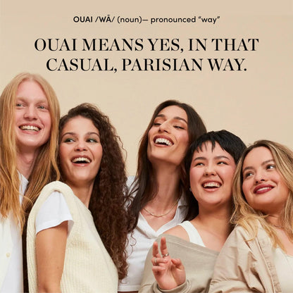 OUAI Melrose Place Eau de Parfum - Elegant Womens Perfume for Everyday Wear - Fresh Floral Scent has Notes of Champagne, Bergamot and Rose with Delicate Hints of Cedarwood and Lychee (1.7 Oz) - Maple Wellness Supplements