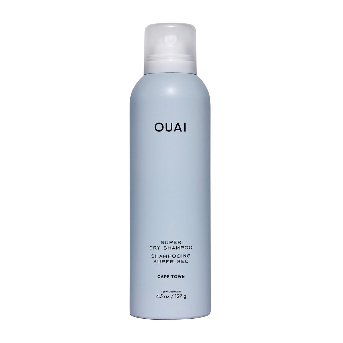 OUAI Super Dry Shampoo - Volumizing Dry Shampoo - Absorbs Oil, Dirt & Sweat - Blends Seamlessly into Hair with Zero Residue & Enriched with a Long-Lasting Scent - Cape Town (4.5 oz) - Maple Wellness Supplements