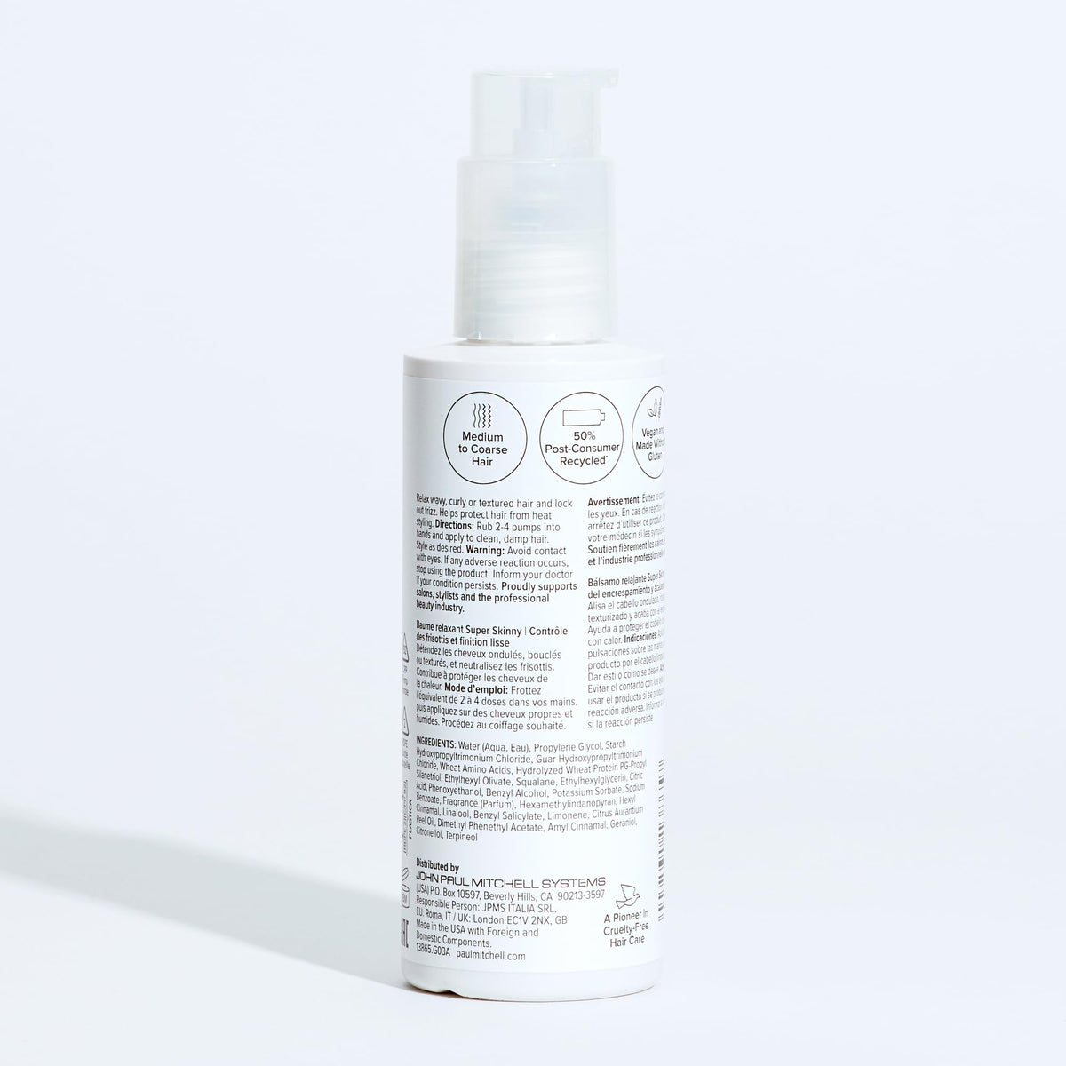 Paul Mitchell Super Skinny Relaxing Balm, Frizz Control For Wavy, Curly or Textured Hair, 5.1 fl oz - Maple Wellness Supplements