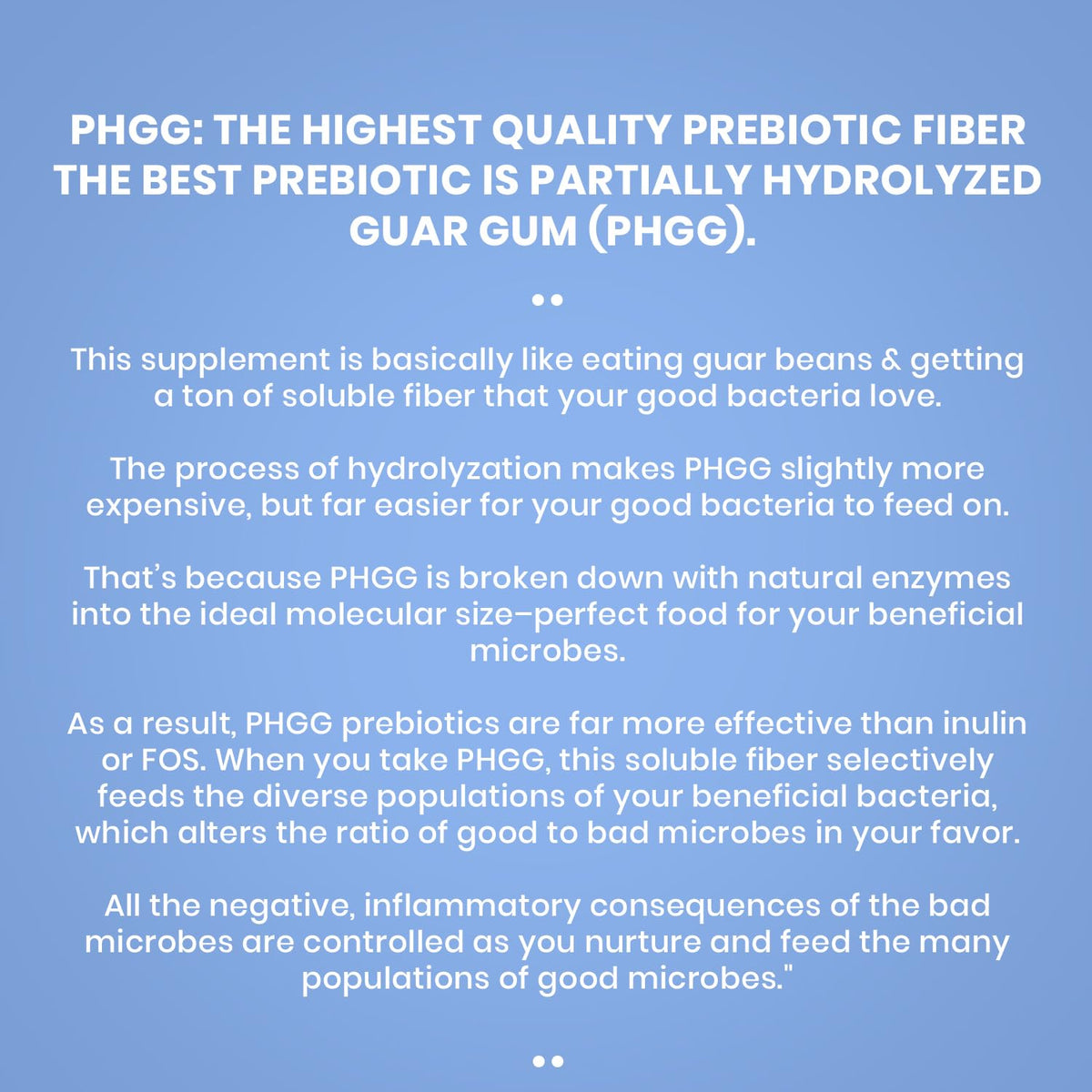 PERFECT PASS Prebiotic PHGG Partially Hydrolyzed Guar Gum 210g Powder - 100% Natural Gluten Free Non GMO - Certified Kosher Vegetarian Sugar Free - Maple Wellness Supplements