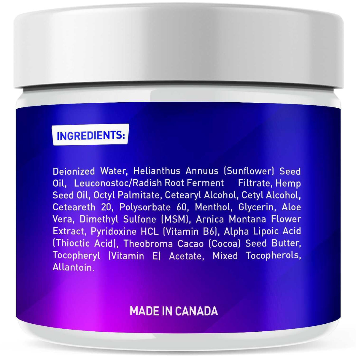 Pharmapulse Neuropathy Nerve Therapy & Relief Cream - Maximum Strength Relief Cream for Foot, Hands, Legs, Toes Includes Alpha Lipoic Acid, Arnica, Vitamin B6, Aloe Vera, MSM - Effective Soothing 4oz - Maple Wellness Supplements