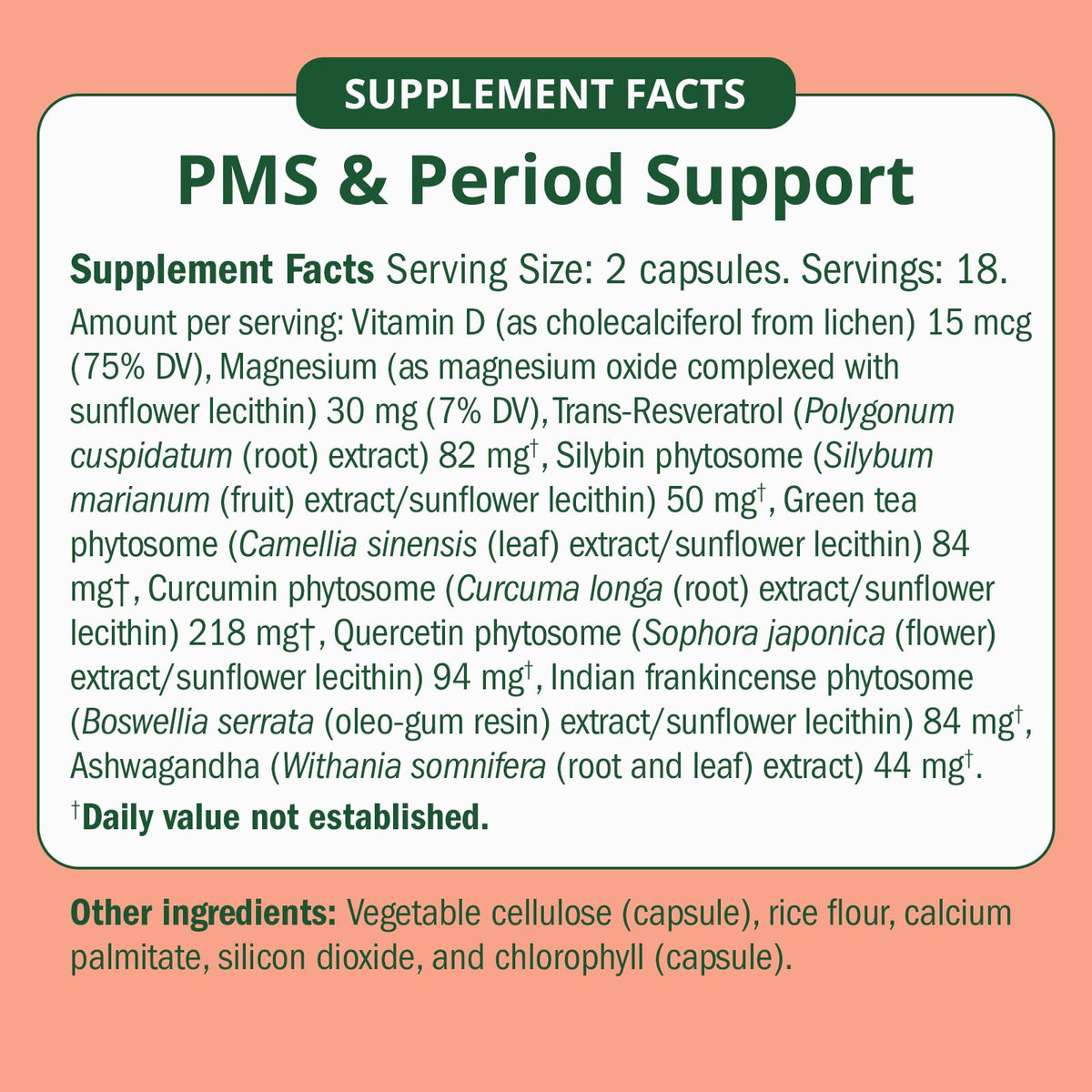 PMS & Period Relief - Menstrual Cramp Relief: No More Period Cramps, Mood Swings, or Bloating. PMS Supplement for Happy Hormones and Period Relief. (40 Count) - Maple Wellness Supplements