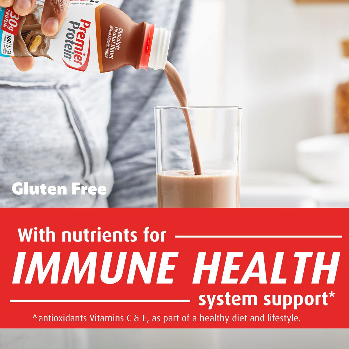 Premier Protein Powder, Chocolate Milkshake, 30g Protein, 1g Sugar, 100% Whey Protein - Maple Wellness Supplements