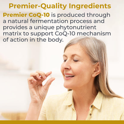 Premier Research Labs CoQ10 - Coenzyme Q10, Co Q 10 Supplement, 100mg Capsules, Ubiquinol Co Enzyme Q-10 with Red Algae & MCT Oil - 60 Vegetarian Capsules - Maple Wellness Supplements