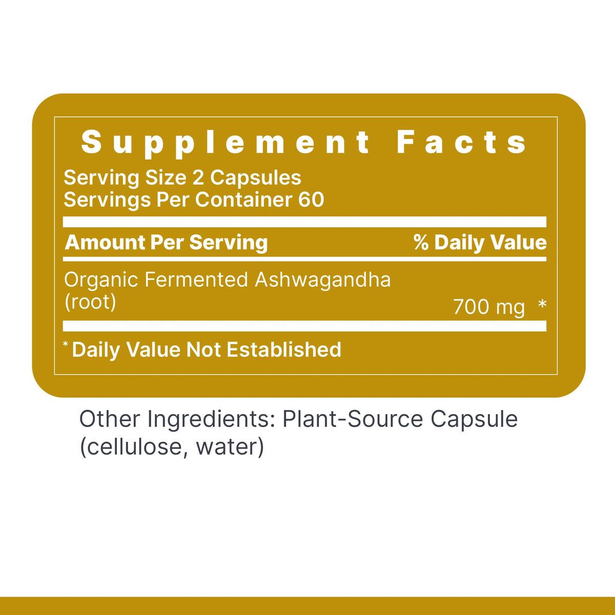 Premier Research Labs Premier Ashwagandha - Pure Supplement for Women & Men with Organic Ashwagandha Root, Herbal Pills for Stress & Sleep Support, Fermented for Absorption - 120 Plant-Based Capsules - Maple Wellness Supplements