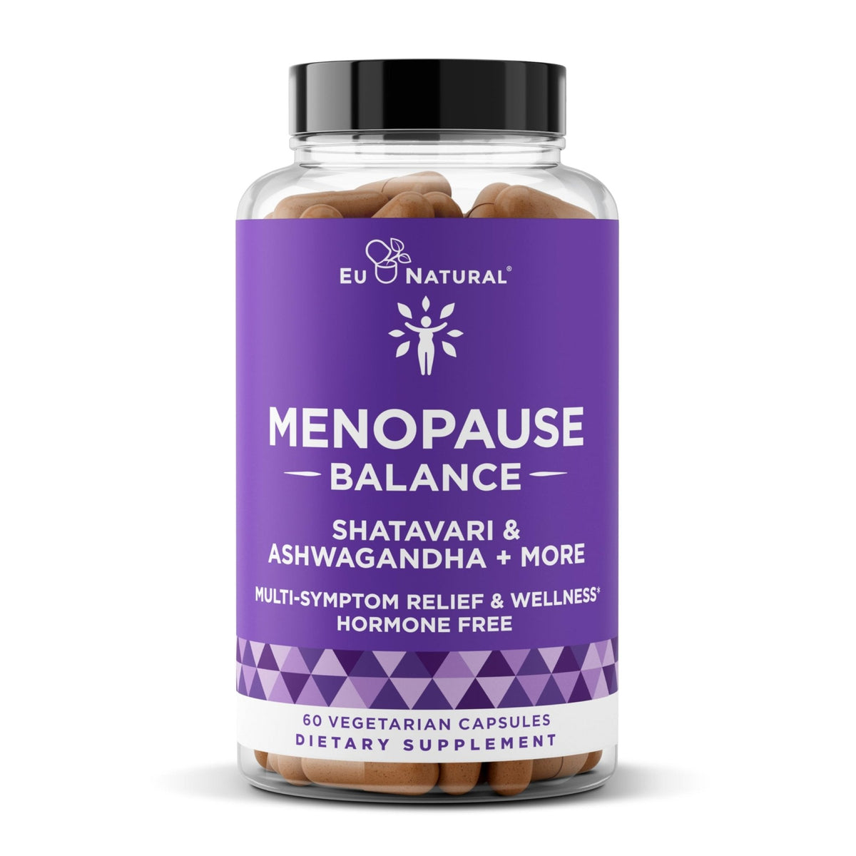 Premium Menopause Supplement for Women – Menopause Balance with Shatavari, Ashwagandha, L-Theanine & Holy Basil – Holistic Multi-Symptom Menopause Support & Hot Flash Relief – 60 Vegetarian Capsules - Maple Wellness Supplements