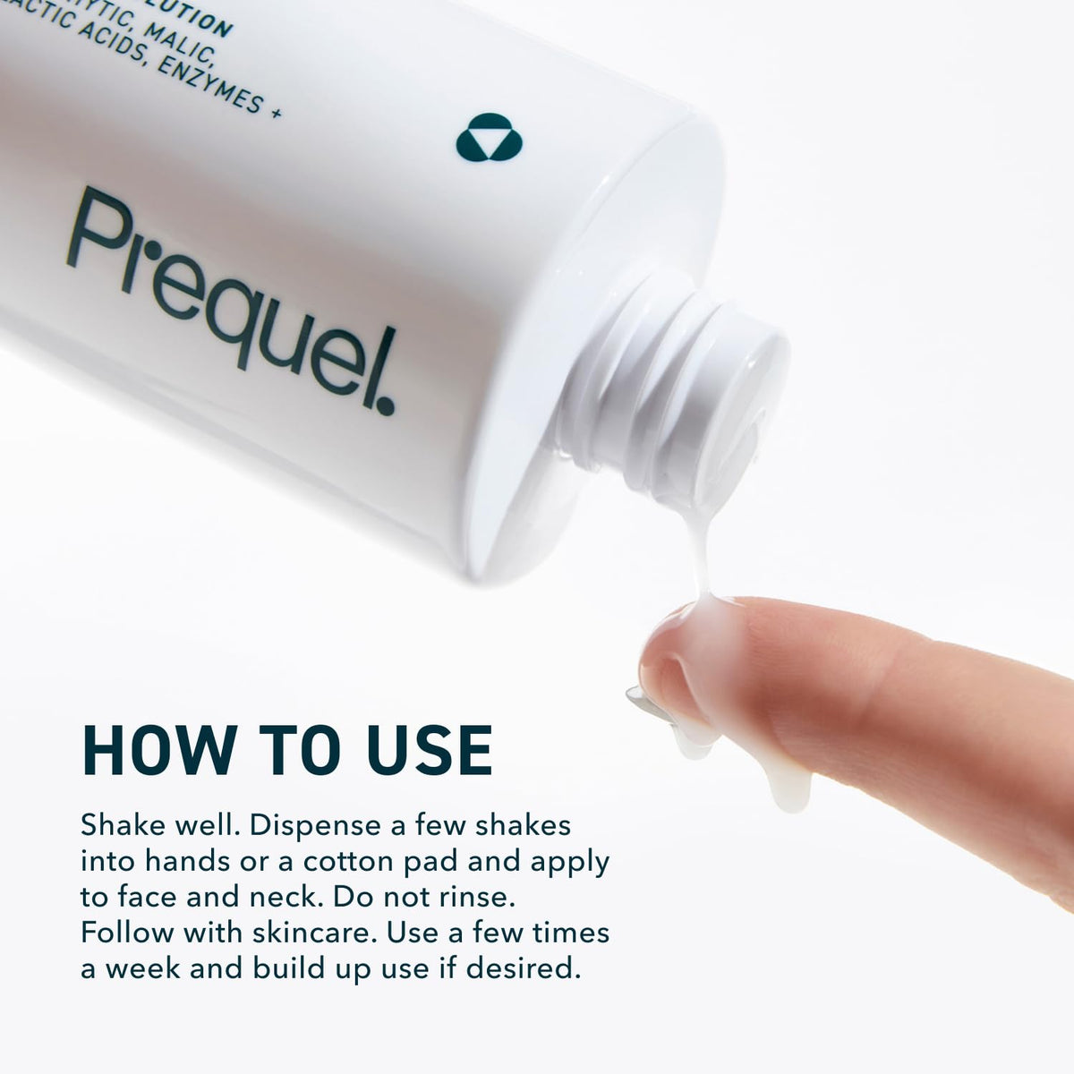 Prequel Skin Multi-Acid Milk Peel, Professional Exfoliating Solution. 15% Glycolic Acid Face Peel with Lactic Acid and Enzymes - Maple Wellness Supplements