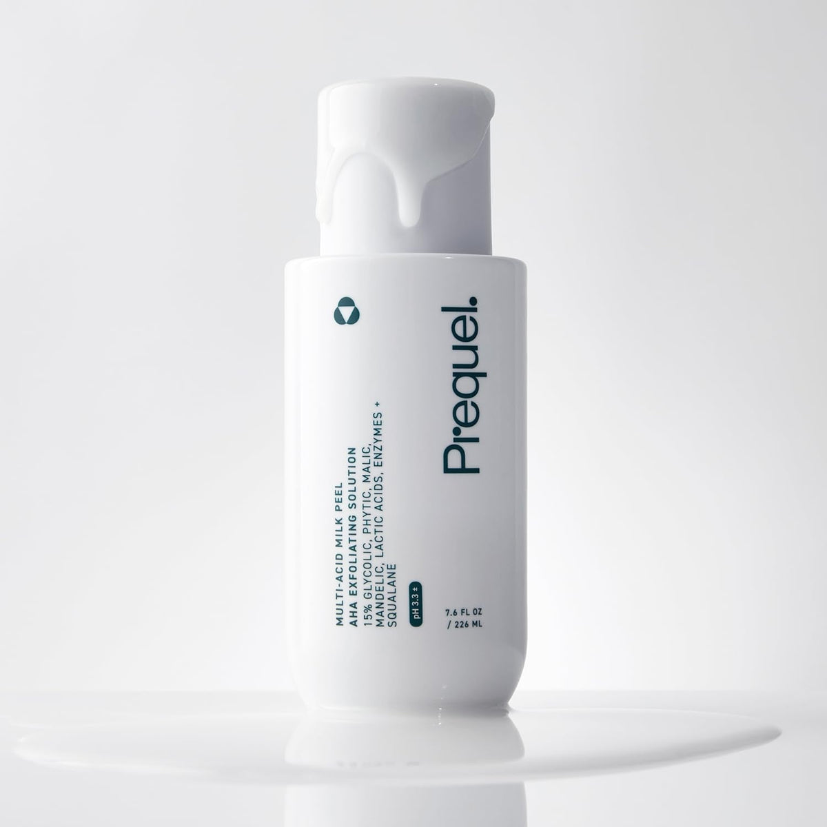 Prequel Skin Multi-Acid Milk Peel, Professional Exfoliating Solution. 15% Glycolic Acid Face Peel with Lactic Acid and Enzymes - Maple Wellness Supplements