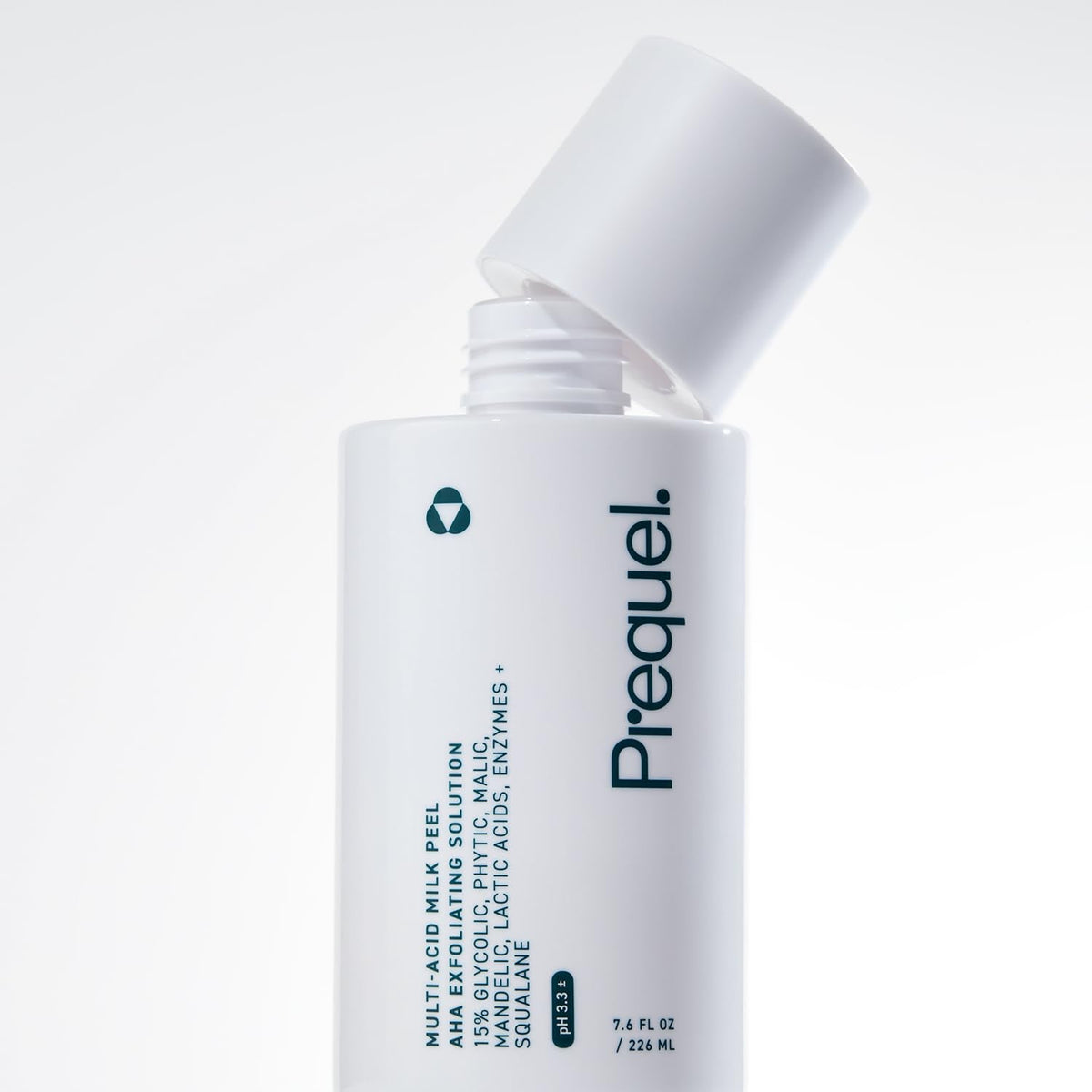 Prequel Skin Multi-Acid Milk Peel, Professional Exfoliating Solution. 15% Glycolic Acid Face Peel with Lactic Acid and Enzymes - Maple Wellness Supplements