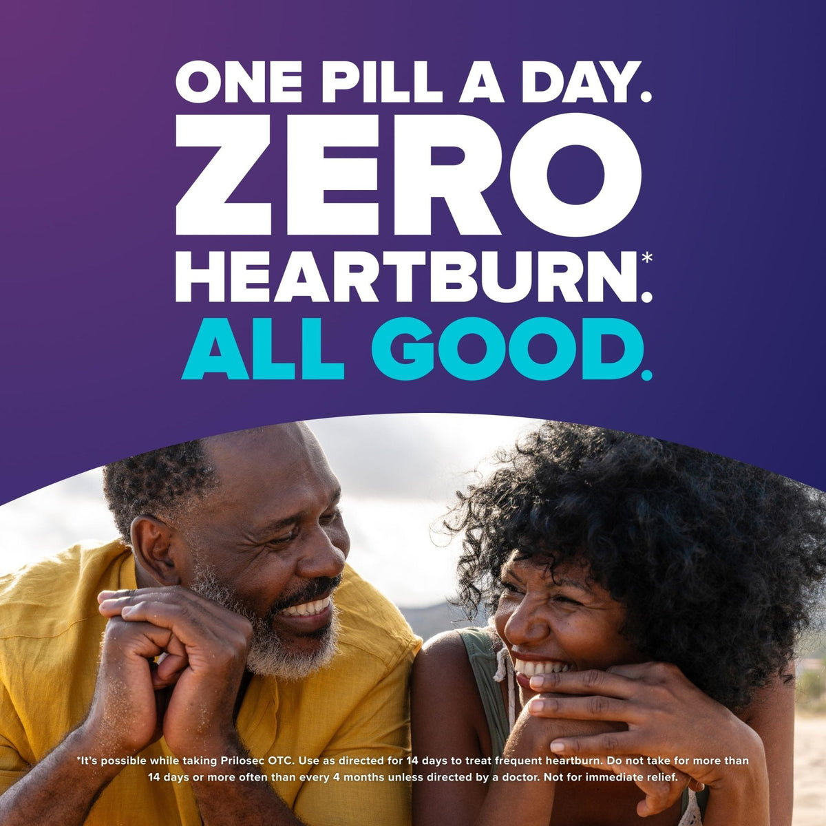 Prilosec OTC, Omeprazole Delayed Release 20mg, Acid Reducer, Treats Frequent Heartburn for 24 Hour Relief, All Day, All Night*, Heartburn Medicine, 20mg, Wildberry Flavor, 14 Tablets - Maple Wellness Supplements