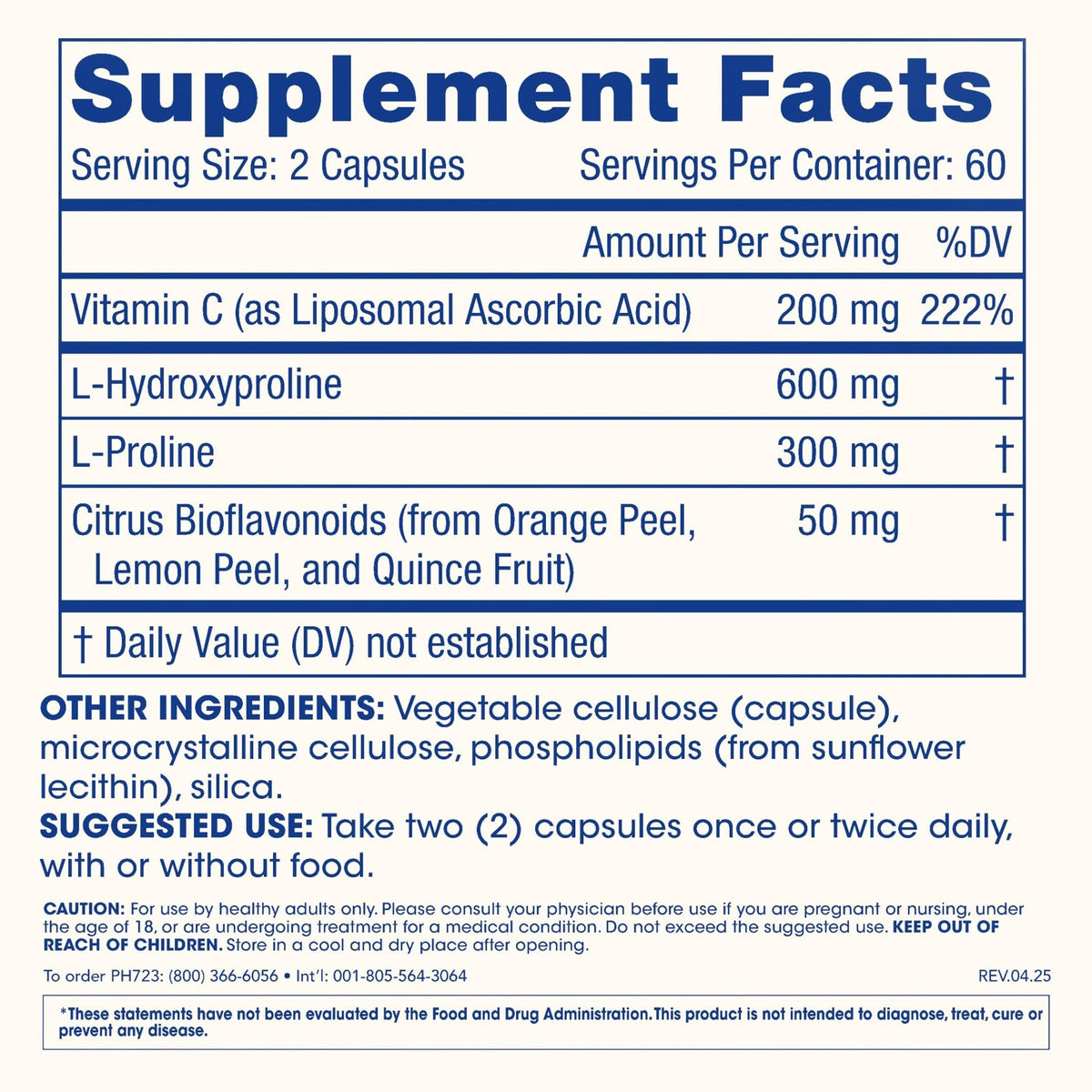 ProHealth Pro Collagen Activator Triple Third-Party Lab Tested, 120 Capsules - Maple Wellness Supplements
