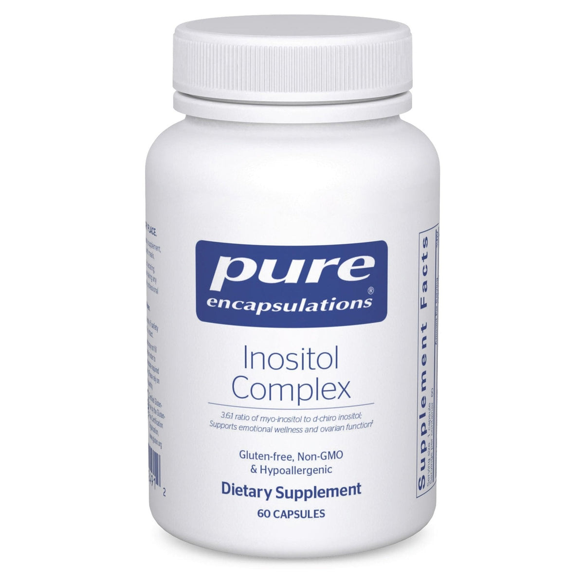 Pure Encapsulations Inositol Complex | Supplement to Support Energy, Healthy Metabolism, and Ovarian Function* | 60 Capsules - Maple Wellness Supplements