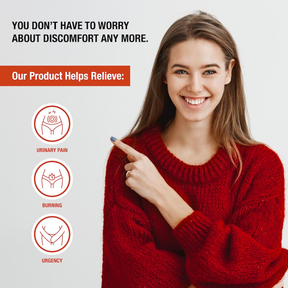 Puregen Labs Urinary Pain Relief | Phenazopyridine HCl 99.5mg Tablets | Maximum Strength OTC for Fast Relief of UTI Pain, Burning and Bladder discomfort – 72 Count Tablets - Maple Wellness Supplements