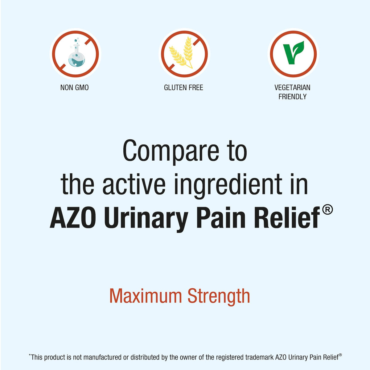 Puregen Labs Urinary Pain Relief | Phenazopyridine HCl 99.5mg Tablets | Maximum Strength OTC for Fast Relief of UTI Pain, Burning and Bladder discomfort – 72 Count Tablets - Maple Wellness Supplements