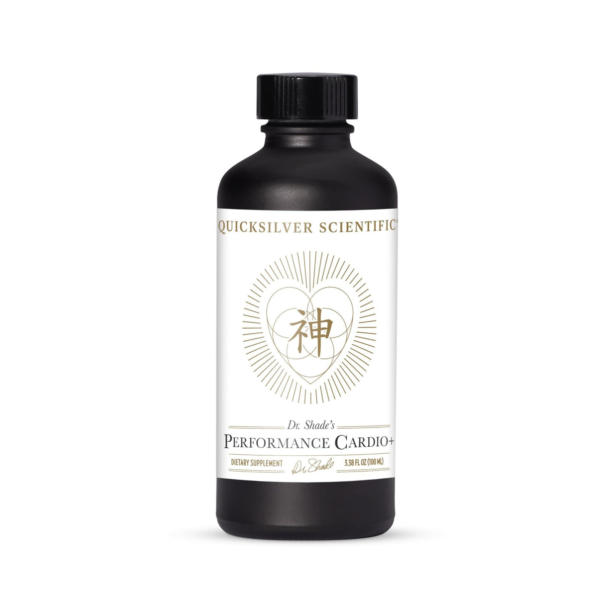 Quicksilver Scientific Performance Cardio+ - Herbal Supplement to Support Blood Circulation & Brain Health - Cardiovascular Supplement with Hawthorn Berry + He Shou Wu + Ginseng Extract (3.38 oz) - Maple Wellness Supplements