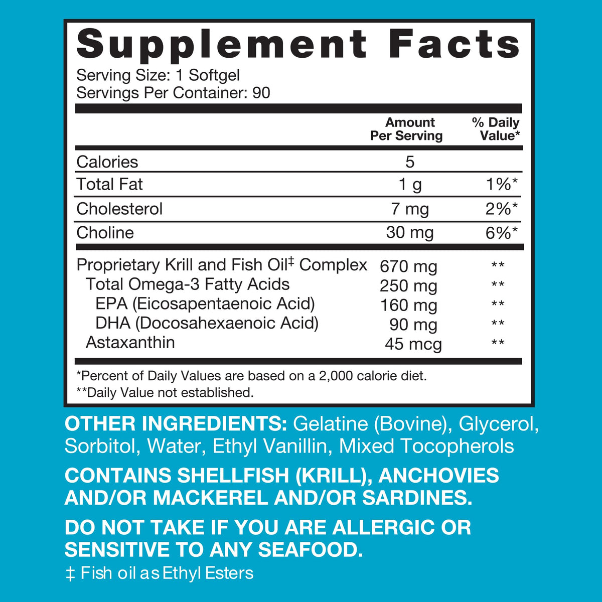 Qunol Advanced Omega 3 Krill and Fish Oil Complex, 10x Better Bioavailability, One Pill Dose, 250mg EPA & DHA - Maple Wellness Supplements