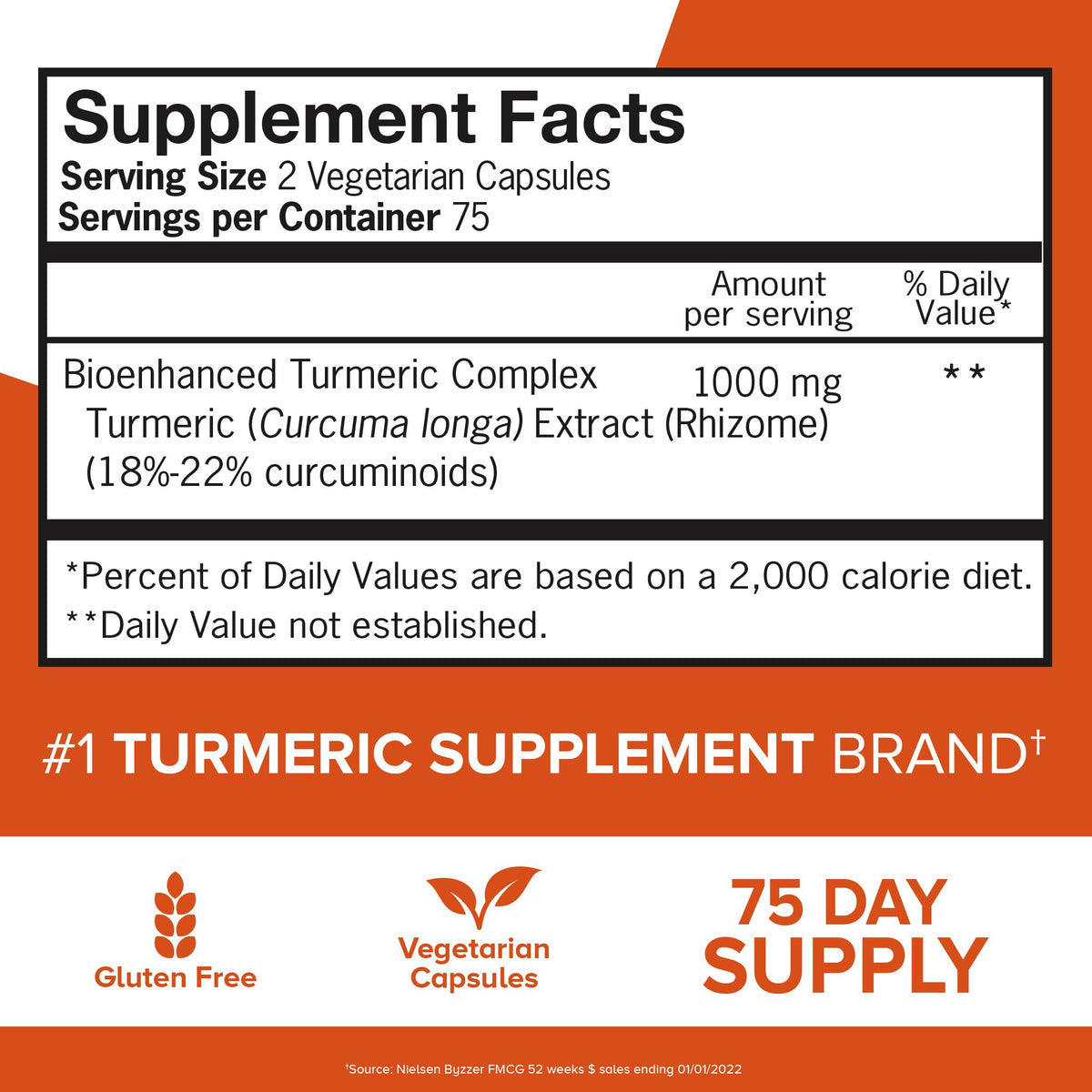 Qunol Turmeric Curcumin Supplement, 1000mg with Ultra High Absorption, for Joint Support, Extra Strength Capsules, 150 Count - Maple Wellness Supplements