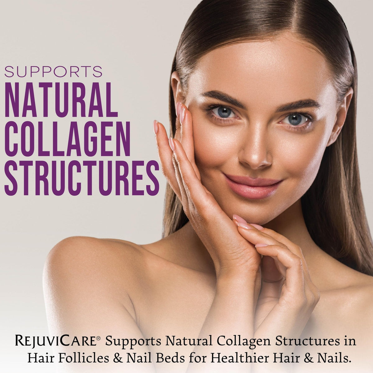 Rejuvicare Super Collagen 500 mg, Hydrolyzed Collagen Peptides for Hair, Skin & Nails, Beauty & Wellness Supplement, Supports Healthy Hydration & Elasticity, 180 Capsules, 2 Pack Value - Maple Wellness Supplements