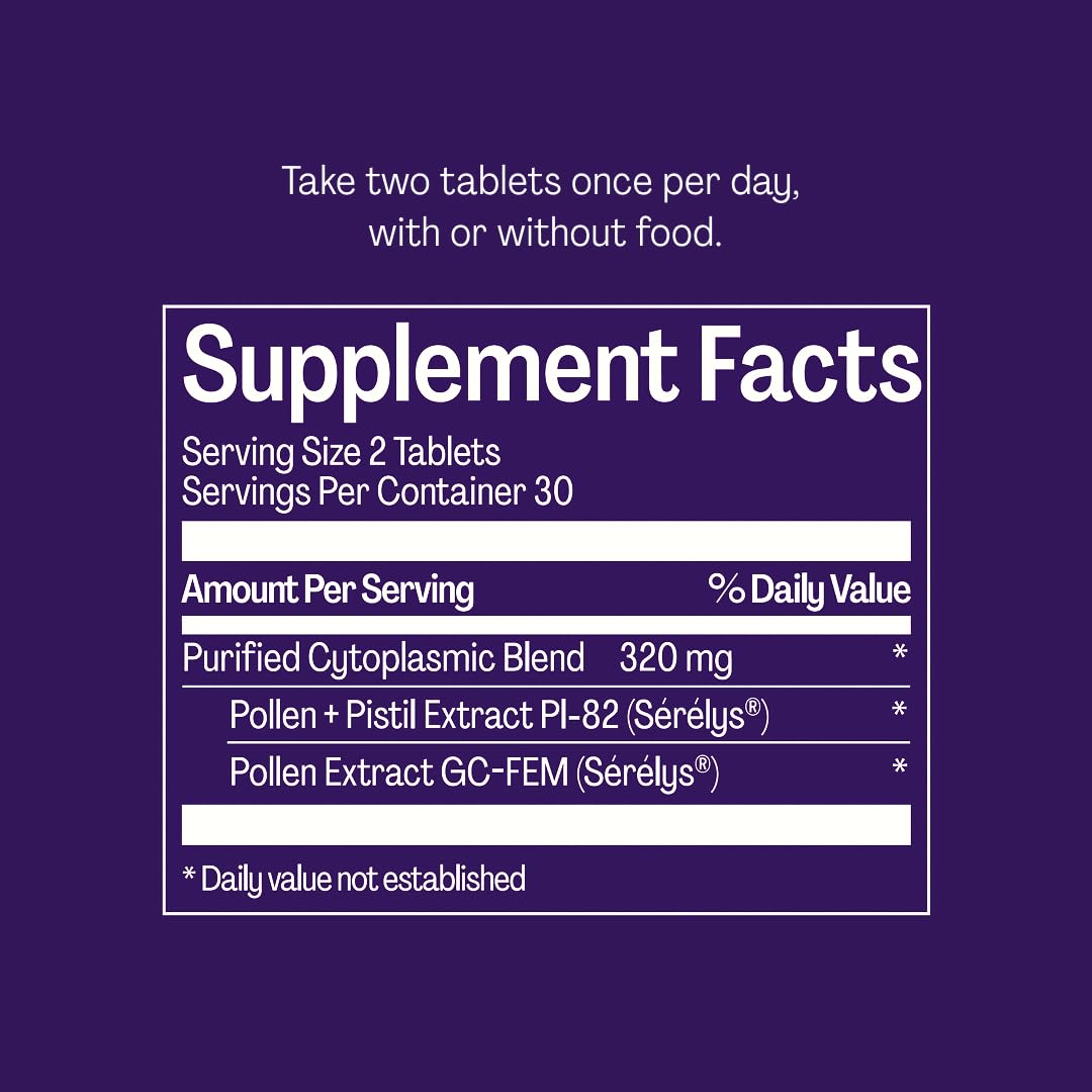 Relizen by Bonafide. Relief from Menopausal Hot Flashes & Night Sweats. — 1-Month Supply (60 Tablets) - Maple Wellness Supplements