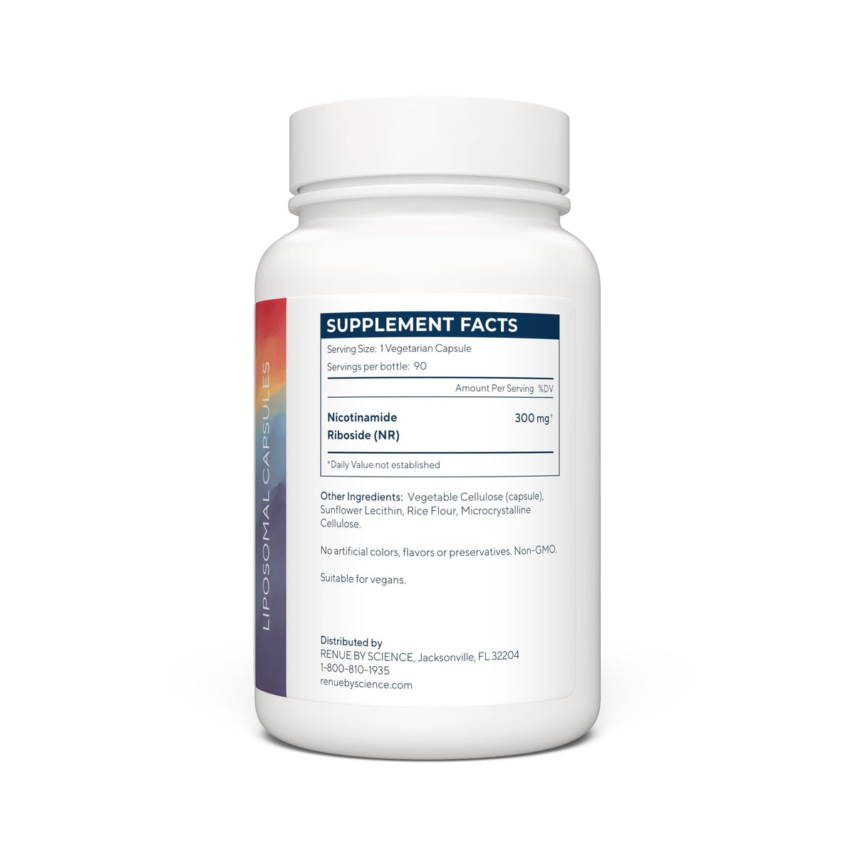 RENUE by Science Nicotinamide Riboside | High Strength Liposomal NAD Supplement | 90 Nicotinamide Capsules - 300mg Nicotinamide Riboside per Serving | Manufactured in The USA Third-Party Tested - Maple Wellness Supplements