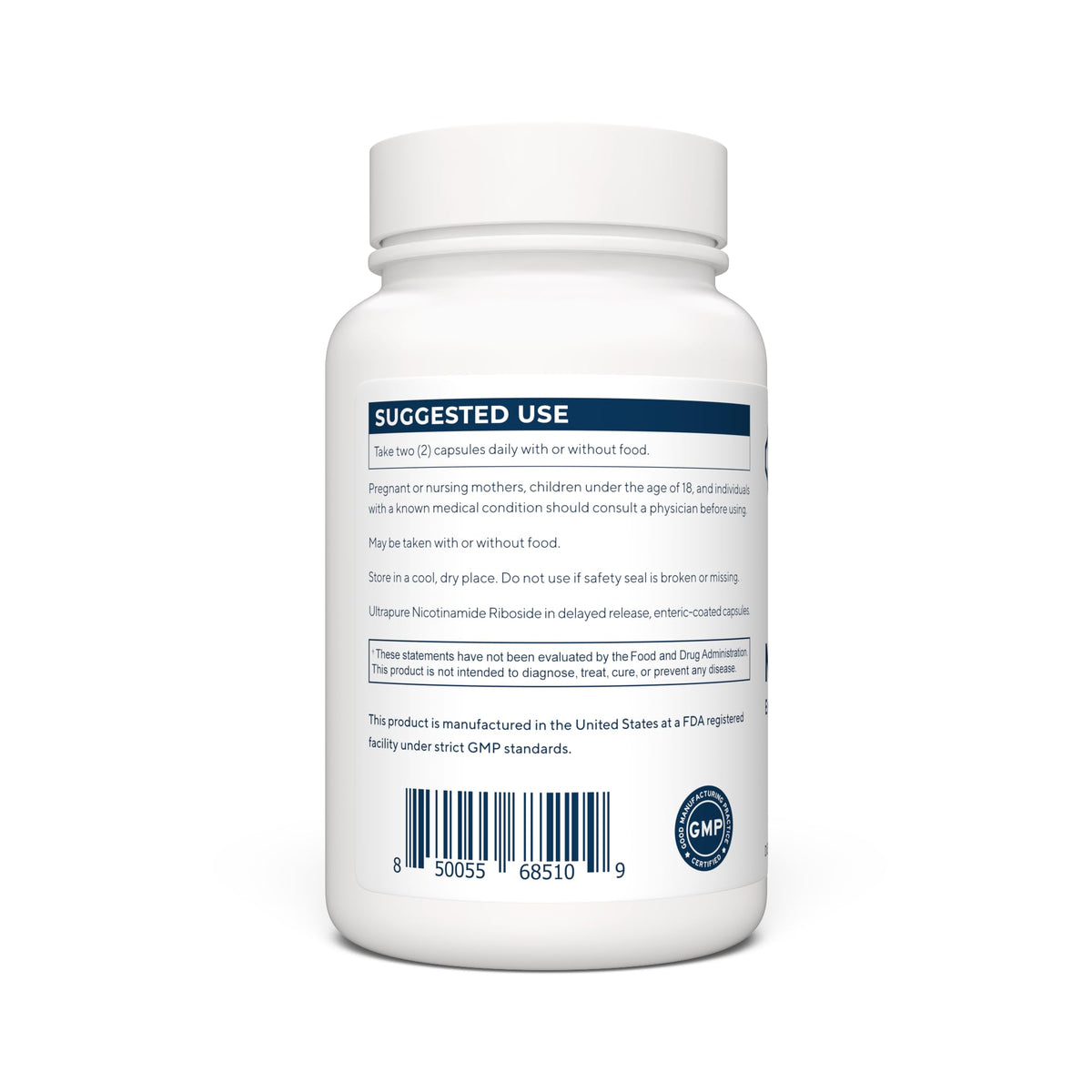 RENUE by Science Nicotinamide Riboside | High Strength NAD Supplement | 60 Nicotinamide Enteric-Coated Capsules - 1000mg Nicotinamide Riboside per Serving | Manufactured in The USA Third-Party Tested - Maple Wellness Supplements