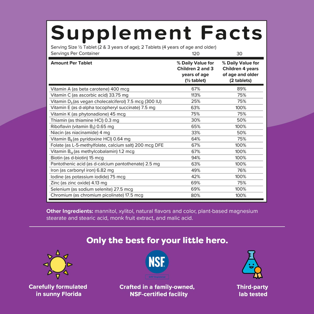 Renzo's Vitamins Adventurous Kid Bundle - Picky Eater Kids Multivitamin, Vitamin D3 for Kids, and Bright & Brainy Vitamin B6 - Maple Wellness Supplements