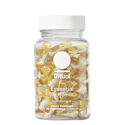 Ritual Women’s 18+ Daily Multivitamin - Key Essential Vitamins and Minerals to Support Energy, Heart, Bone, Brain Health* - Clinical Backed - Vegan - Maple Wellness Supplements