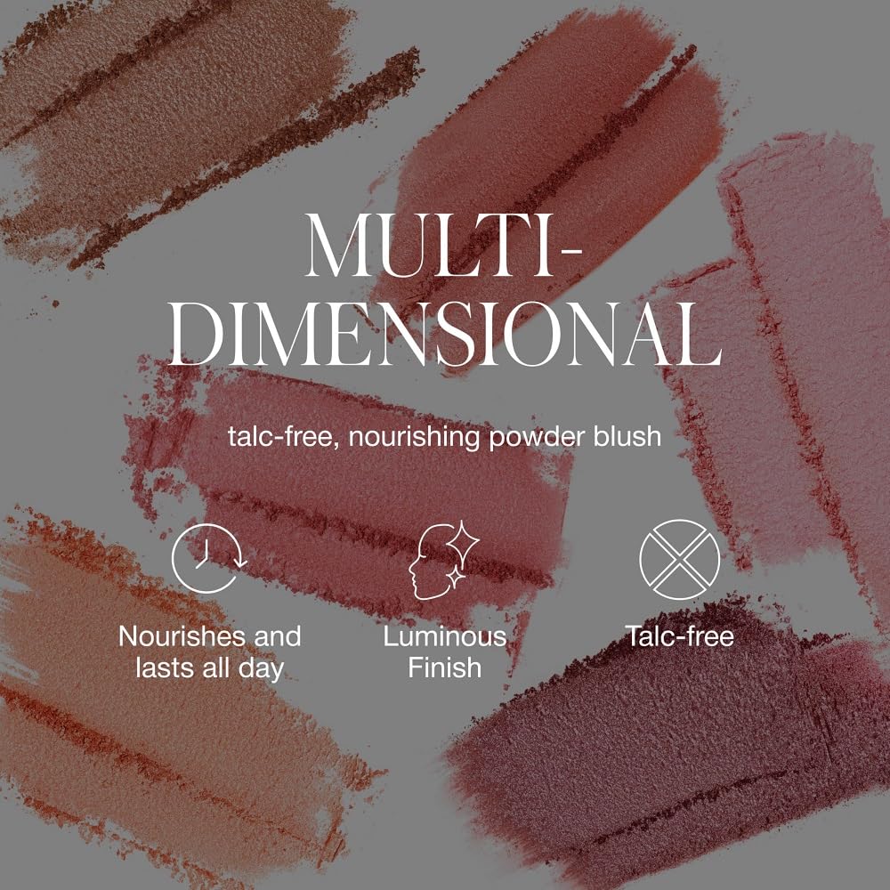 RMS Beauty ReDimension Hydra Blush – Talc-Free Gel-to-Powder Luminous Blush – 8-Hour Wear Long-Lasting Glow with Jojoba Oil – Refillable Mirror Compact – 0.25 oz - Maple Wellness Supplements