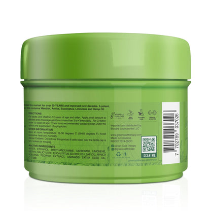 Ross D'Elen Green Menthol Gel - Large Size Single Pack - Maple Wellness Supplements