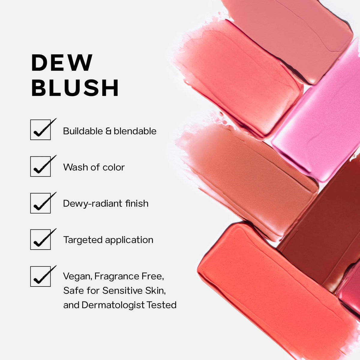 Saie Cheek Flush Duo - Dew Liquid Blush (.40 oz, Lady), SuperSuede Baked Powder Blush (.01 oz, Mia) - Layerable, Skin-Nourishing Blushes for a Seamless Radiant Finish - Maple Wellness Supplements