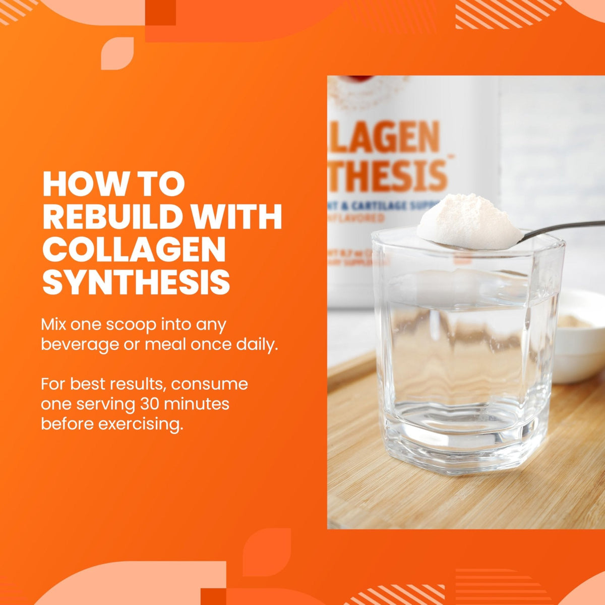 SaltWrap Collagen Synthesis - Collagen Peptides for Joints with Fortigel, Tendoforte, Best Collagen Powder for Tendons, Ligaments, and Cartilage Recovery and Repair, NSF Certified for Sport - Maple Wellness Supplements