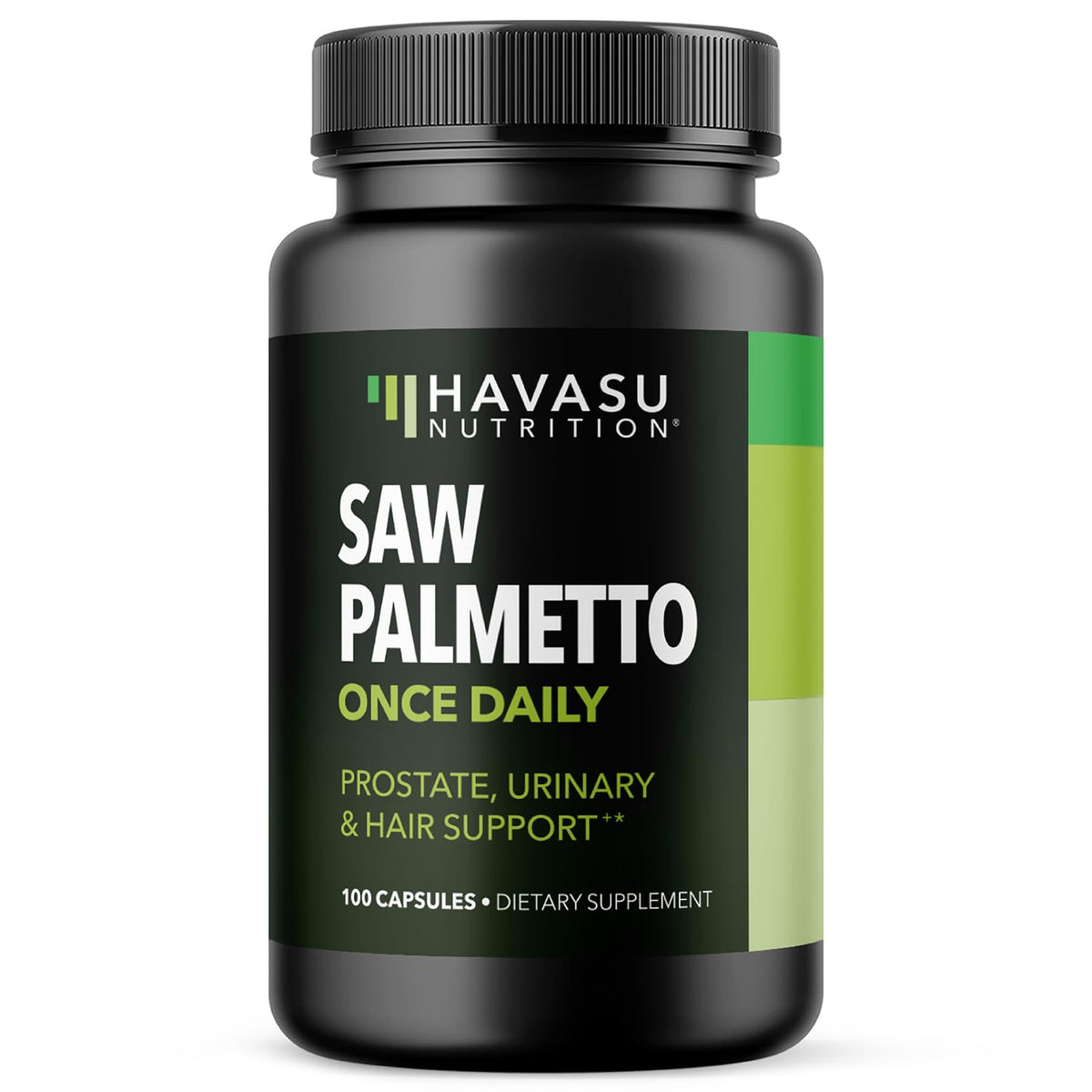 Saw Palmetto for Men Prostate Health Supplement to Promote Urinary Tract Function - 500mg Per Serving - 100 Count - DHT Blocker Hair Vitamin - Maple Wellness Supplements