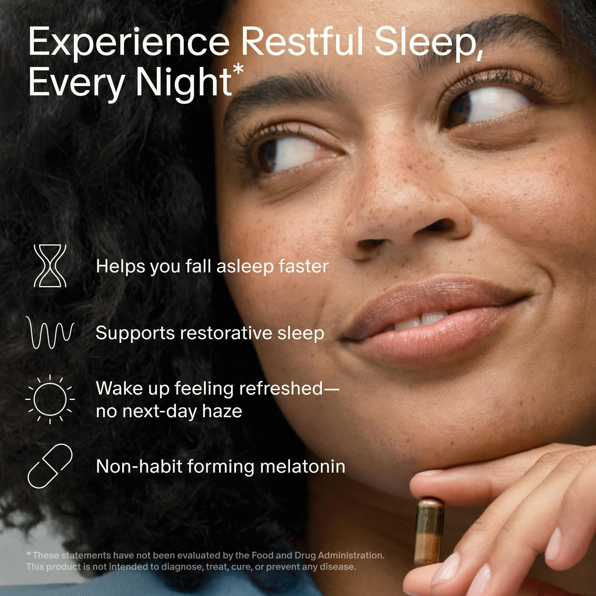 Seed PM-02 Sleep + Restore - Sleep Aid for Women & Men - Non-Habit Forming Bioidentical Melatonin & Ashwagandha - Vegan & Shelf-Stable - 30 Capsules (30-Day Supply) - Maple Wellness Supplements