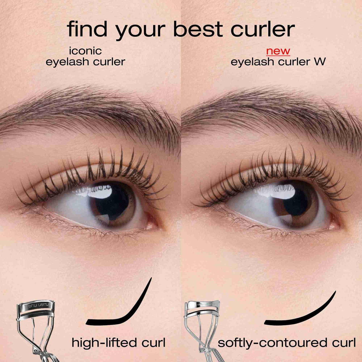 Shu Uemura Iconic Eyelash Curler, Achieve Precise Control and Long-Lasting Curl - Includes Silicone Replacement Pad. Professional Makeup Artist Tool for All Eye Shapes - Maple Wellness Supplements
