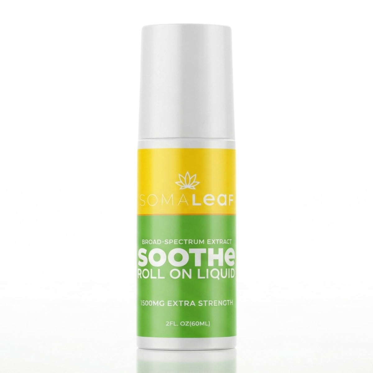 SomaLeaf Soothe Roll-On, 1500 MG, Extra Strength, Natural Comfort for Muscles, Hips, Joints, Neck, Back, Elbows, Fingers, Hands, and Knees - Maple Wellness Supplements