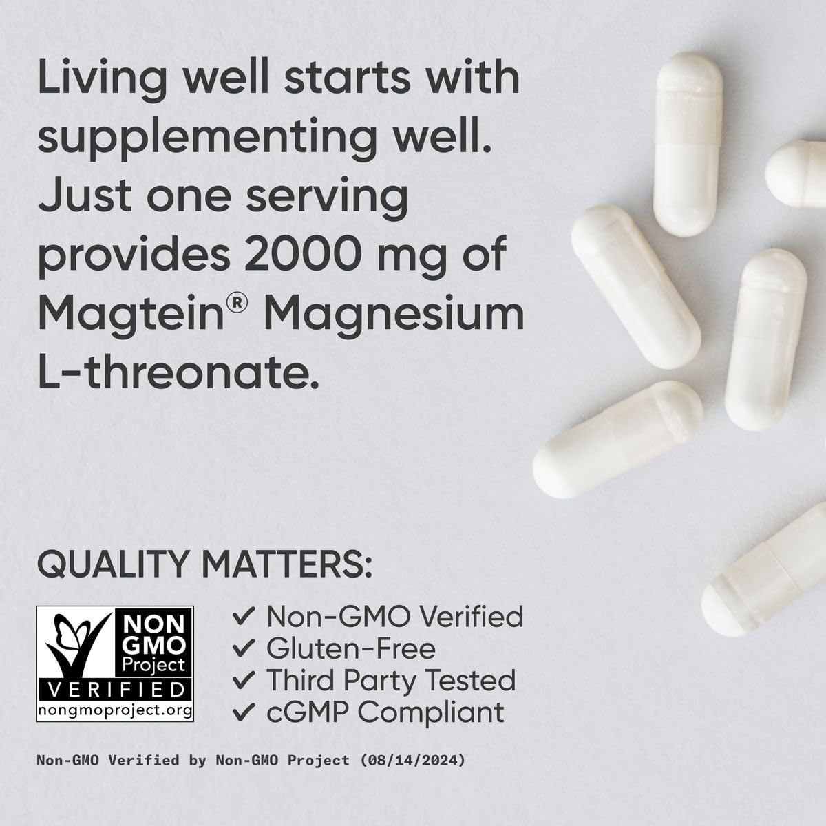 Sports Research® Cognitive Health Support Pack - Triple Strength Omega 3 Fish Oil EPA DHA Fatty Acids from Wild Alaskan Pollock & Magtein Magnesium L-Threonate - Maple Wellness Supplements