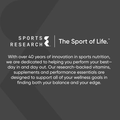 Sports Research L-Glutamine - Workout Recovery, Immune Health & Gut Health Support - 5 G Per Serving - 17.64 Oz - Maple Wellness Supplements