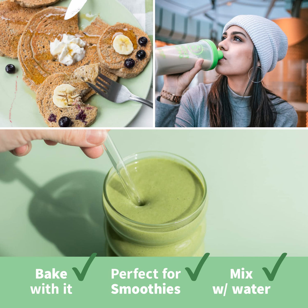 Sprout Living Epic Protein, Plant Based Protein & Superfoods Powder, Vanilla Lucuma Powder | 20 Grams Organic Protein Powder, Vegan, Non Dairy, Non-GMO, Gluten Free, Low Sugar (1 Pound, 12 Servings) - Maple Wellness Supplements