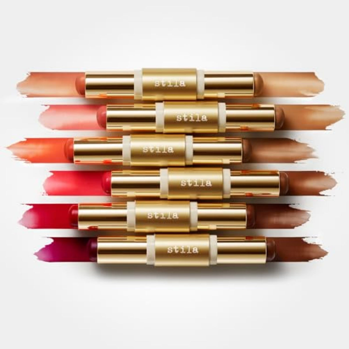 Stila Blush & Bronze Hydro-Blur Cheek Duo, Grapefruit & Caramel - Maple Wellness Supplements