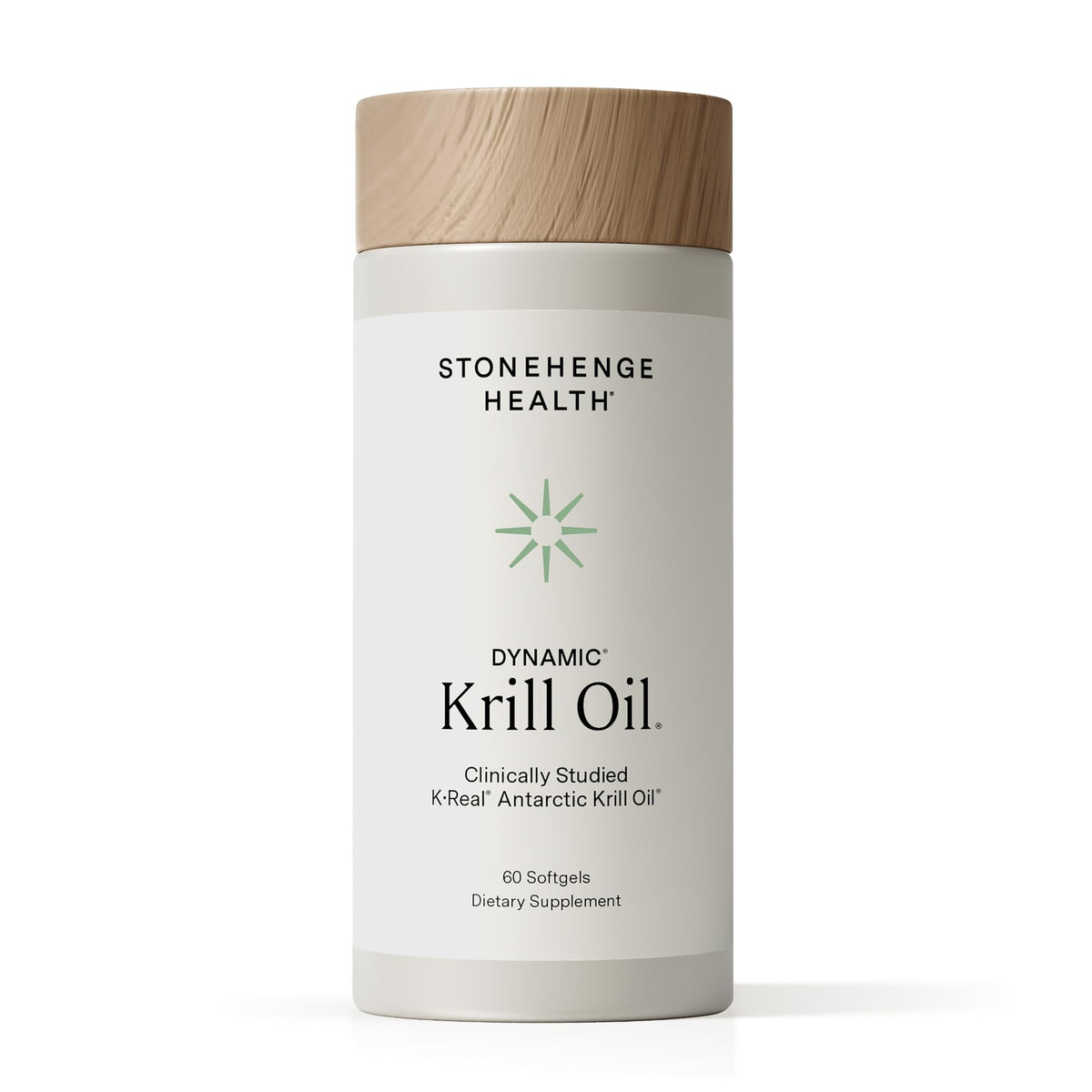 Stonehenge Health Dynamic Krill Oil 1600mg – Triple Strength Antarctic Omega-3 Supplement with EPA, DHA, Phospholipids & 2mg Astaxanthin – Supports Heart, Brain, Skin, Joint & Eye Health – 60 Softgels - Maple Wellness Supplements