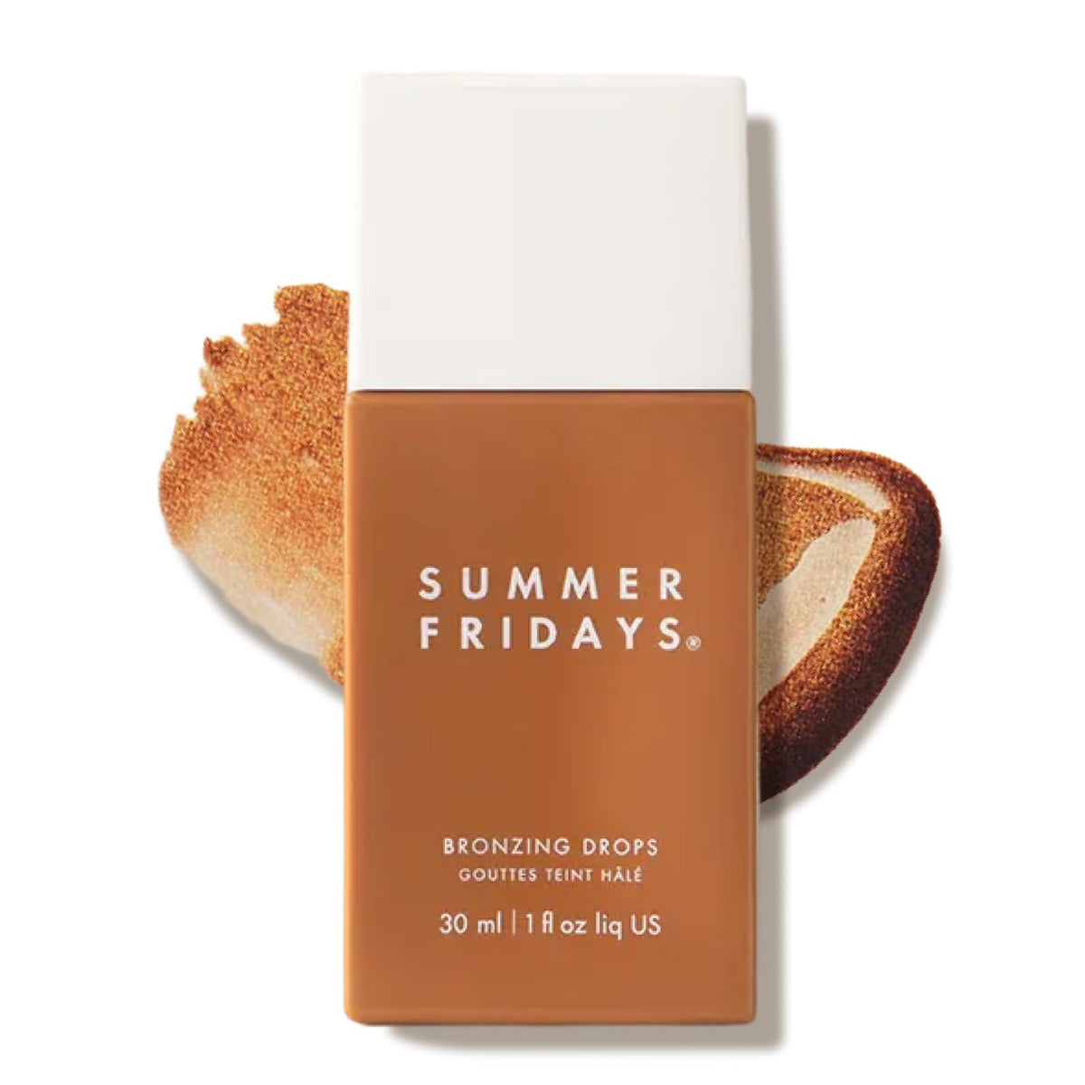 Summer Fridays Bronzing Drops - Hydrating Serum-Like Formula with Hyaluronic Acid - Hybrid-Makeup with Skincare Benefits - Help Support a Healthy Skin Barrier - Soft, Dewy Finish (1 Fl Oz) - Maple Wellness Supplements