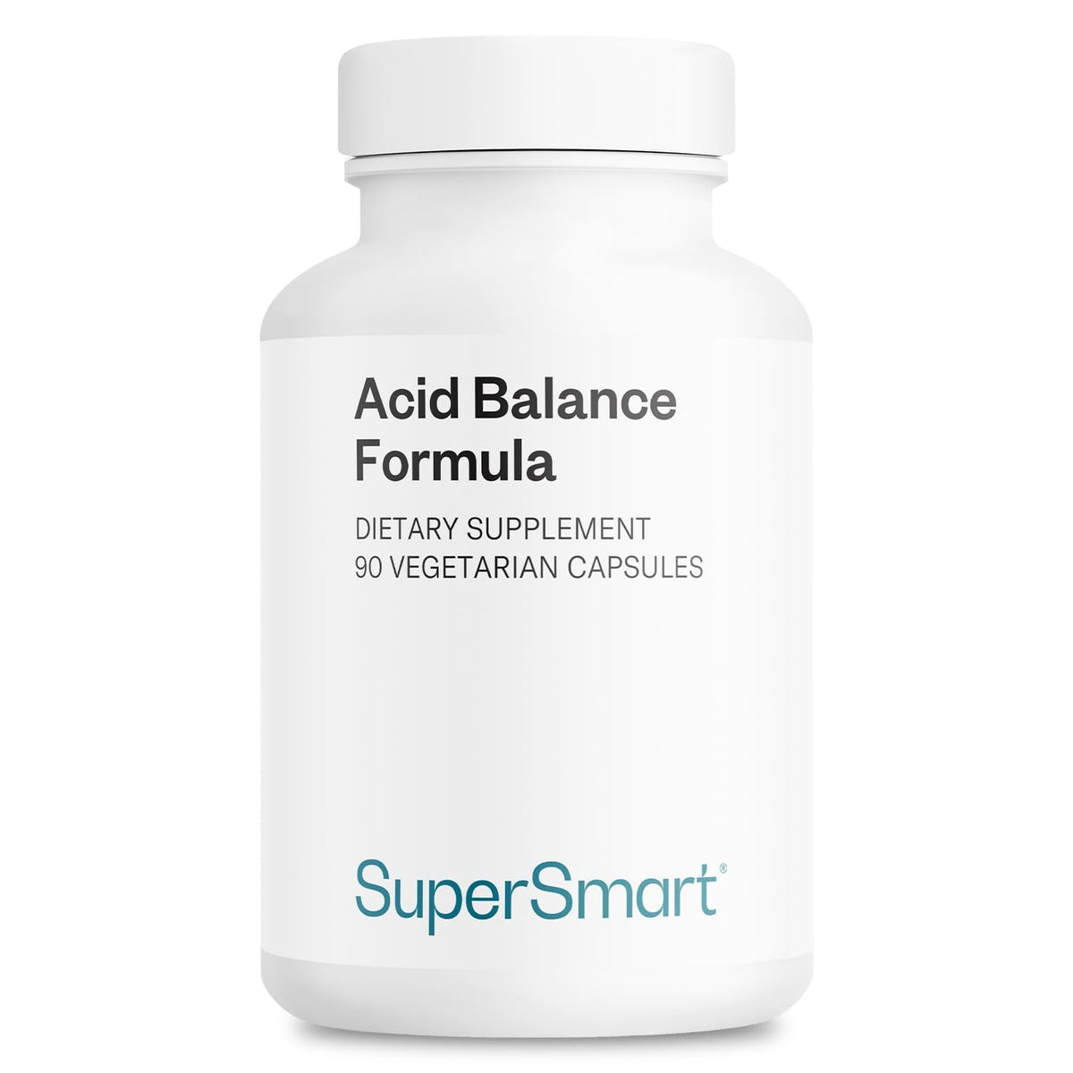 Supersmart Acid Balance Formula (Advanced Complex) - with Zinc L-Carnosine, Slippery Elm Extract, Licorice Root | Non-GMO & Gluten Free - 90 Vegetarian Capsules - Maple Wellness Supplements