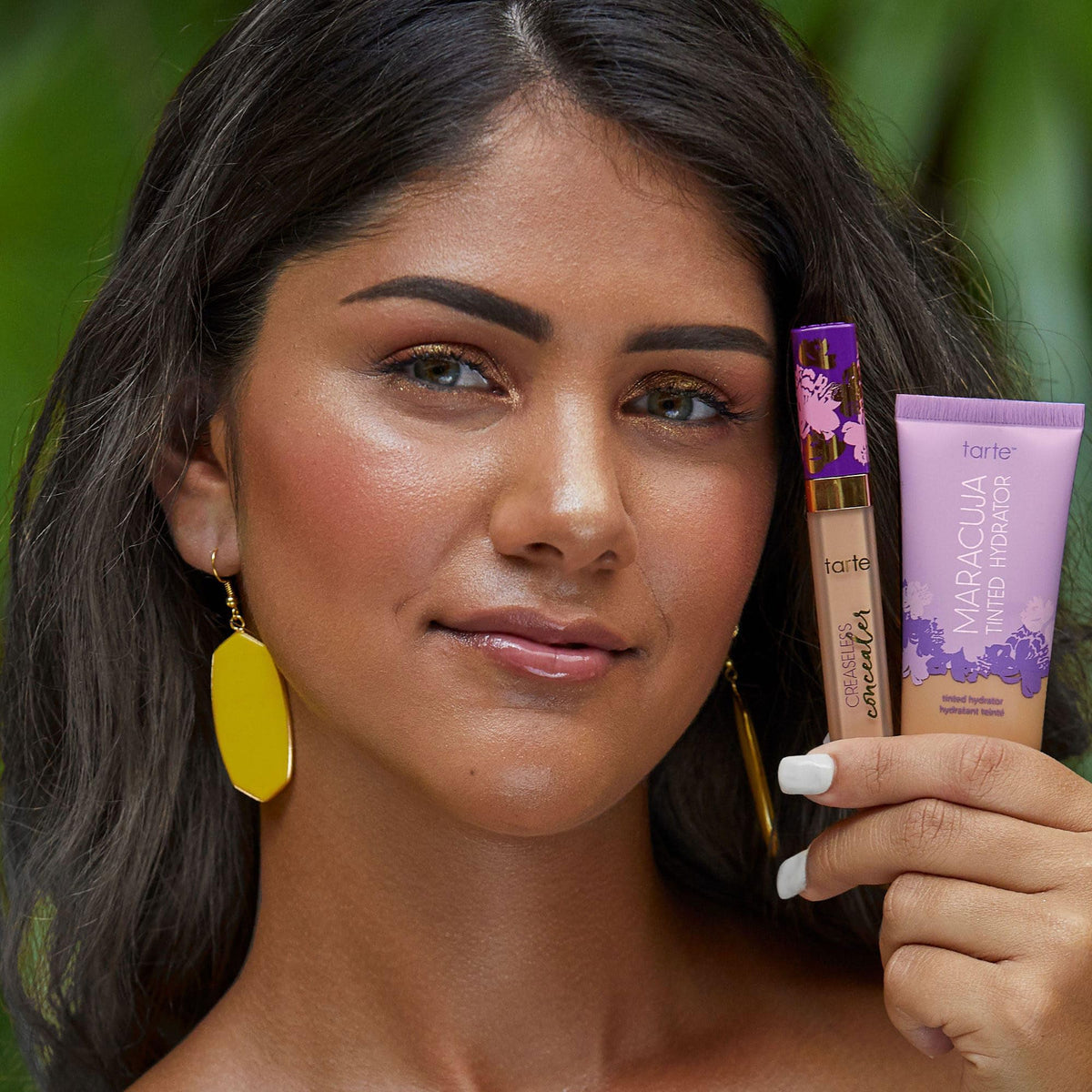 tarte maracuja tinted moisturizer – Lightweight Sheer Foundation with Buildable Longwear Coverage, Hyaluronic Acid for Hydrated Skin, Vegan & Cruelty-Free, full size, 36H medium-tan honey - Maple Wellness Supplements