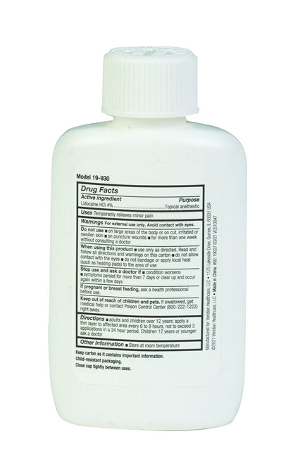 TheraCare Maximum Strength OTC Lidocaine Cream | Numbs Away Pain | Long-Lasting Relief | Non-Greasy | 1.75 Oz - Maple Wellness Supplements