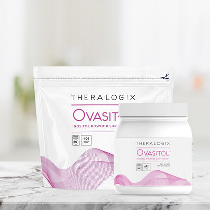 Theralogix Ovasitol Inositol Powder Packets - 180 Servings - Myo-Inositol - Maple Wellness Supplements