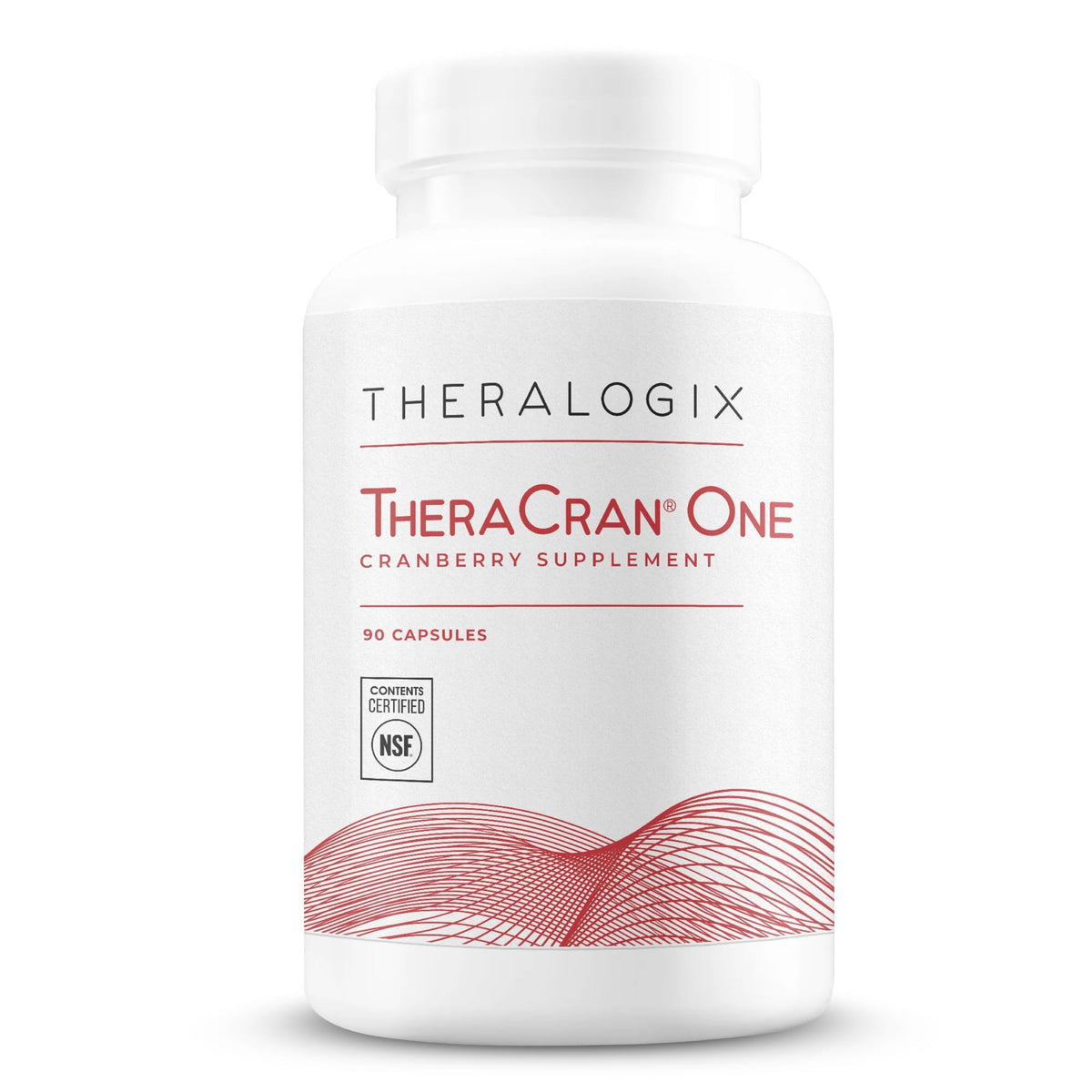 Theralogix TheraCran One Cranberry Capsules - 90-Day Supply - Supplement for Men & Women - to Support Urinary Tract Health* - 36mg Soluble PACs per Capsule - Maple Wellness Supplements