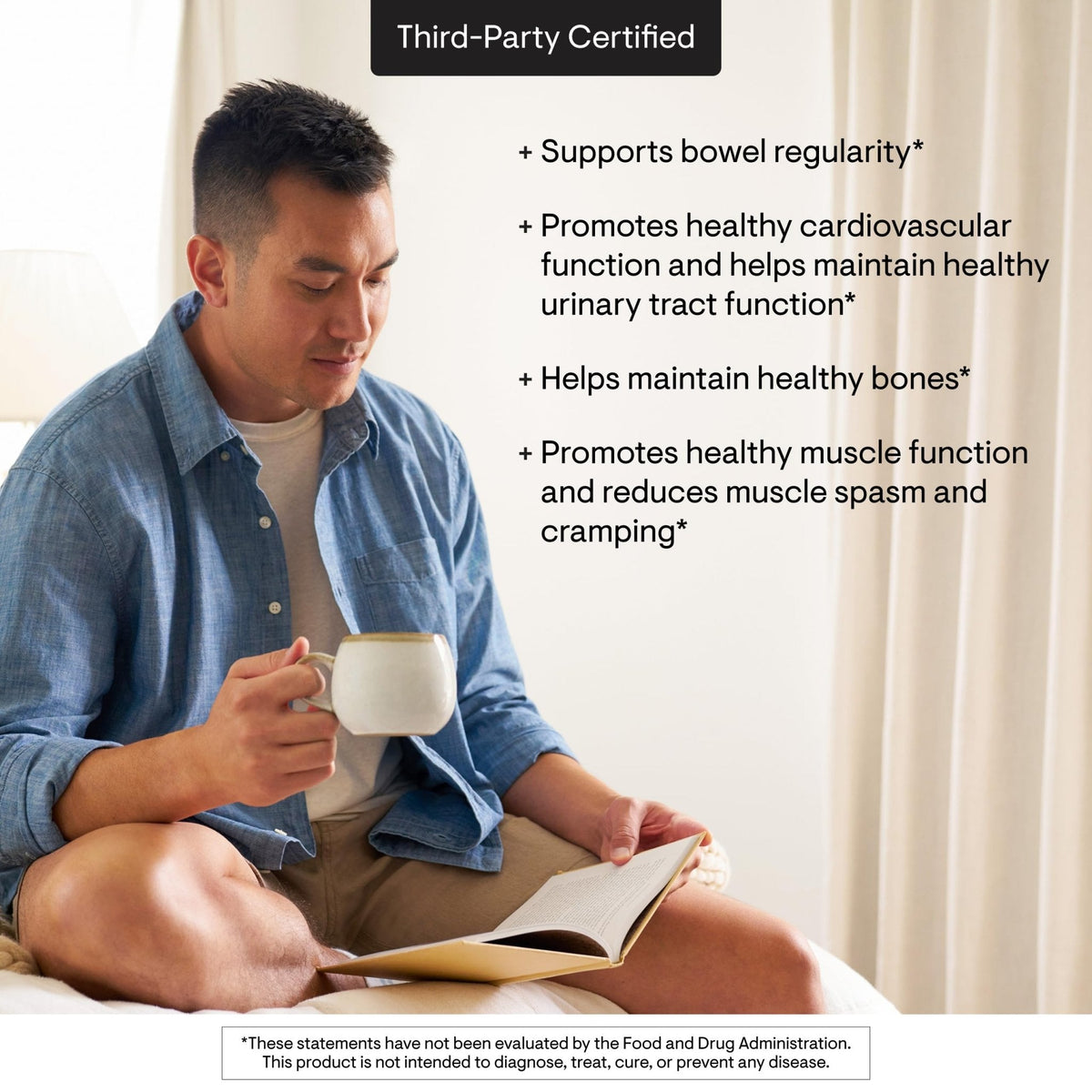 THORNE - Magnesium Citrate - Supports Healthy Muscle & Urinary Tract Function, Heart Health, Bone Health & Occasional Constipation Relief* - Citrus Berry Powder - Third-Party Certified - 60 Servings - Maple Wellness Supplements